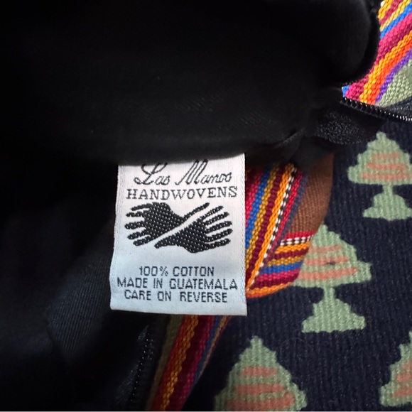 Las Manos Handwoven Sling Boho Bag made in Guatemala - Picture 7 of 9